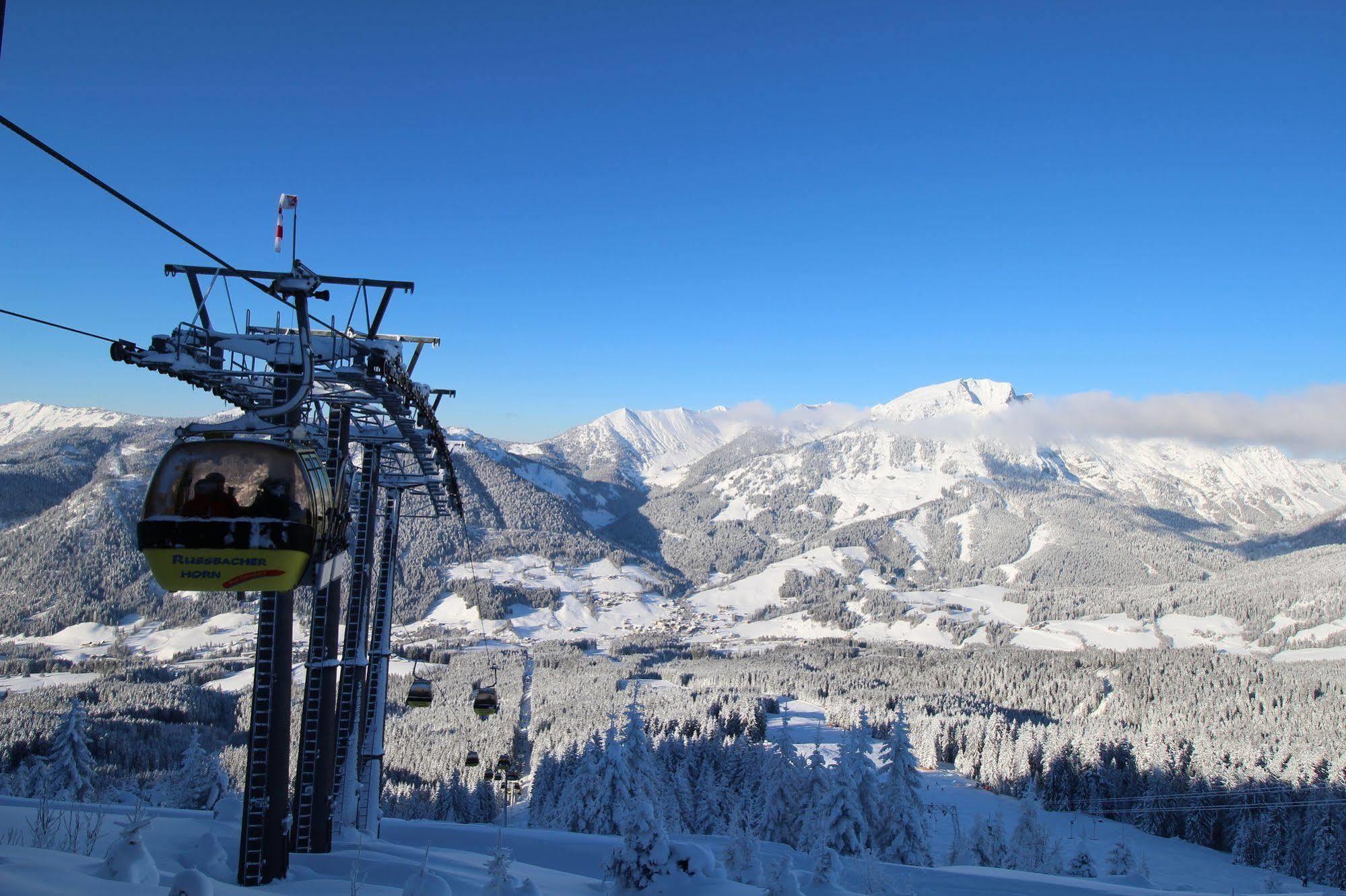Gasthof Waldwirt Russbach am Pass Gschütt Kültér fotó
